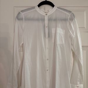 Eileen Fisher organic cotton shirt NWT XS